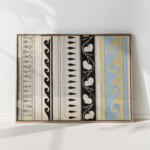 greek motifs among others with waves 1890 johanna van de kamer high quality print