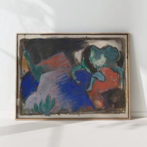 green horse in landscape 1912 franz marc high quality print