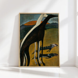 greyhounds circa 1911 amadeo de souza cardoso high quality print