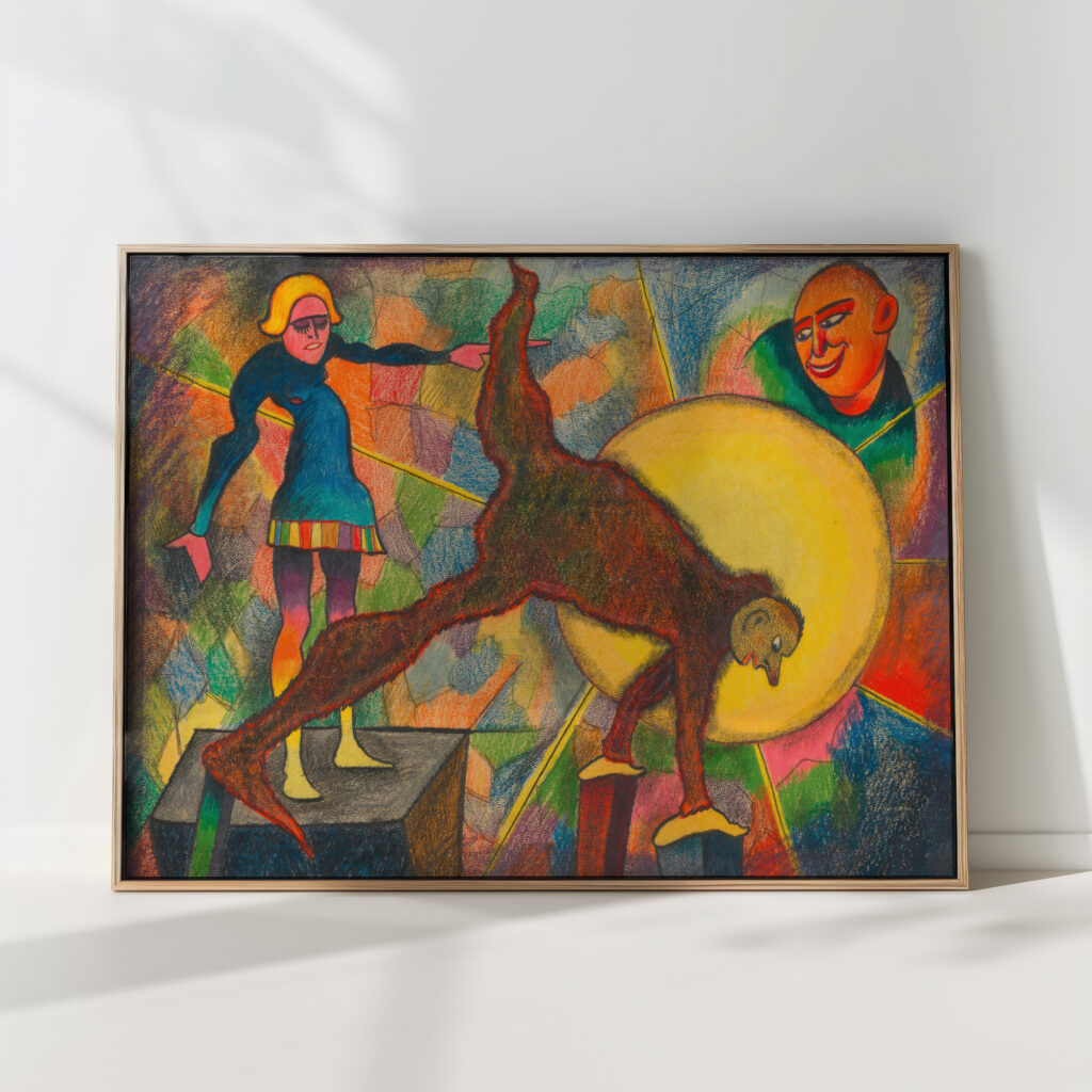 grotesque around 1928 karl wiener high quality print