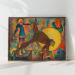grotesque around 1928 karl wiener high quality print