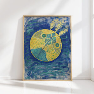 group i no 7 primordial chaos 1906 1907 hilma af klint high quality print