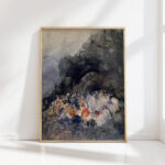 group of figures ca 1860 eugenio lucas velazquez high quality print