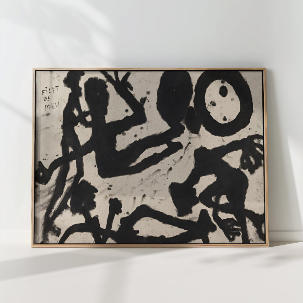group of persons with tyre louis soutter high quality print