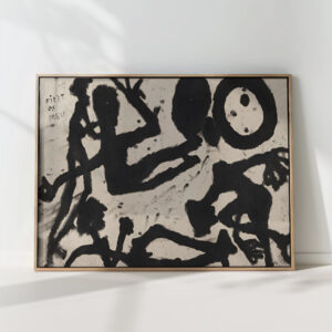 group of persons with tyre louis soutter high quality print