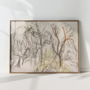 group of trees in konigstein 1916 ernst ludwig kirchner high quality print