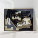 guitar and clarinet 1920 juan gris high quality print