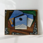 guitar on a table 1915 juan gris high quality print