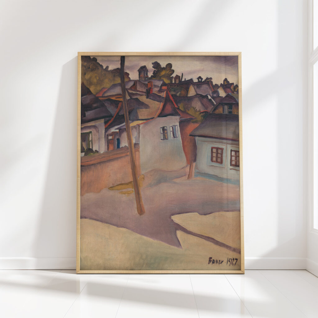 gypsy camp 1927 konstantin bauer high quality print