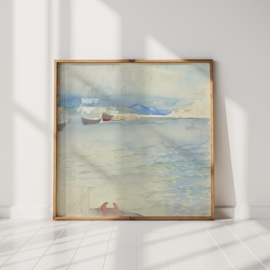 haikon bay albert edelfelt high quality print
