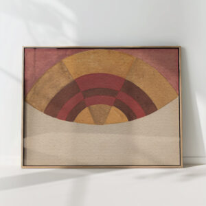 half circle 1917 sophie taeuber arp high quality print