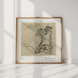 handstand 1937 1969 yo sugano high quality print