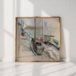 harbor scene circa 1900 john henry twachtman high quality print