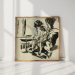 harbor scene henry lyman sayen high quality print