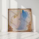 head of a boy 1916 joseph edward southall high quality print