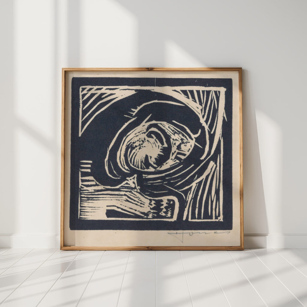 head of a figure 1888 henri jonas high quality print