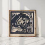 head of a figure 1888 henri jonas high quality print