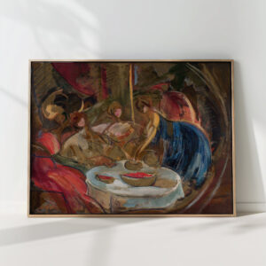 head of a jewish woman circa 1920 leon chwistek high quality print