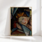 head of a woman 1914 1920 alvar cawen high quality print