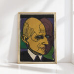 head of dr bauer 1933 ernst ludwig kirchner high quality print