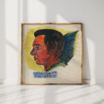 head study from profile 10 sheets graz x 1924 karl wiener high quality print