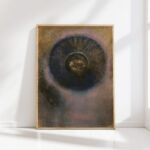 head within an aureole about 1894 1895 odilon redon high quality print