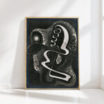 heliographic composition iv 1932 karol hiller high quality print