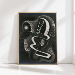 heliographic composition iv 1932 karol hiller high quality print