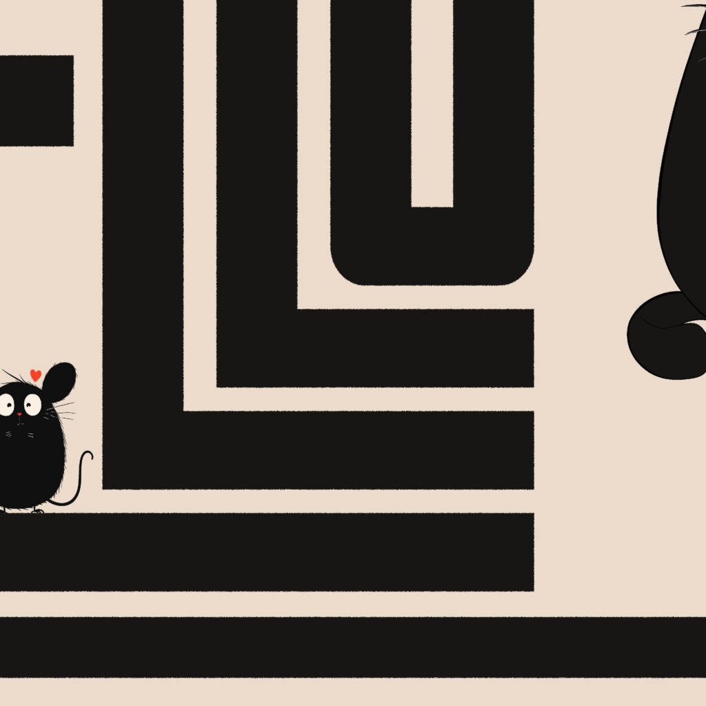 hello cat black 3x4 8 mockup