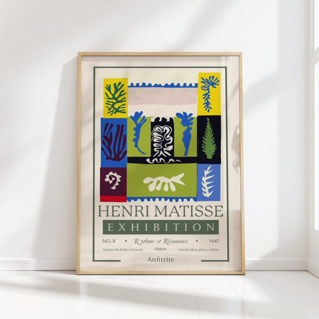 henri matisse print anfitrite 1947