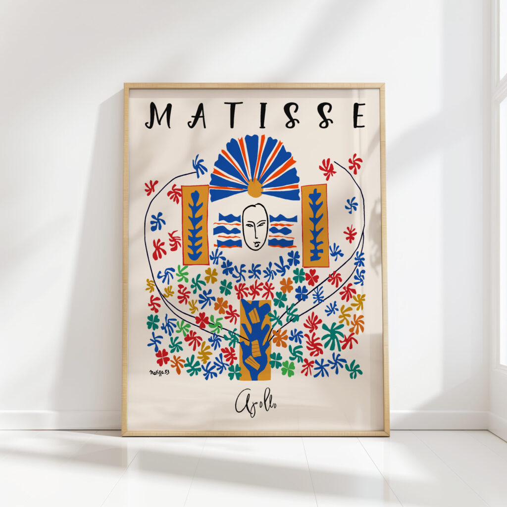 henri matisse print apollo 1953
