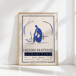 henri matisse print baigneuse dans les roseaux
