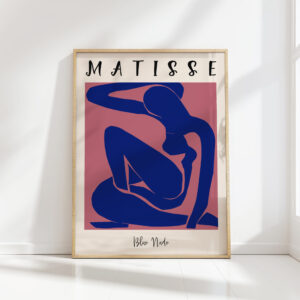 henri matisse print blue nude