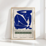 henri matisse print blue nude iii exhibition 1952