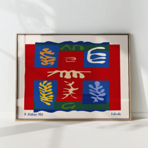 henri matisse print cut outs 1953