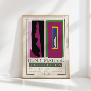henri matisse print destiny exhibition art