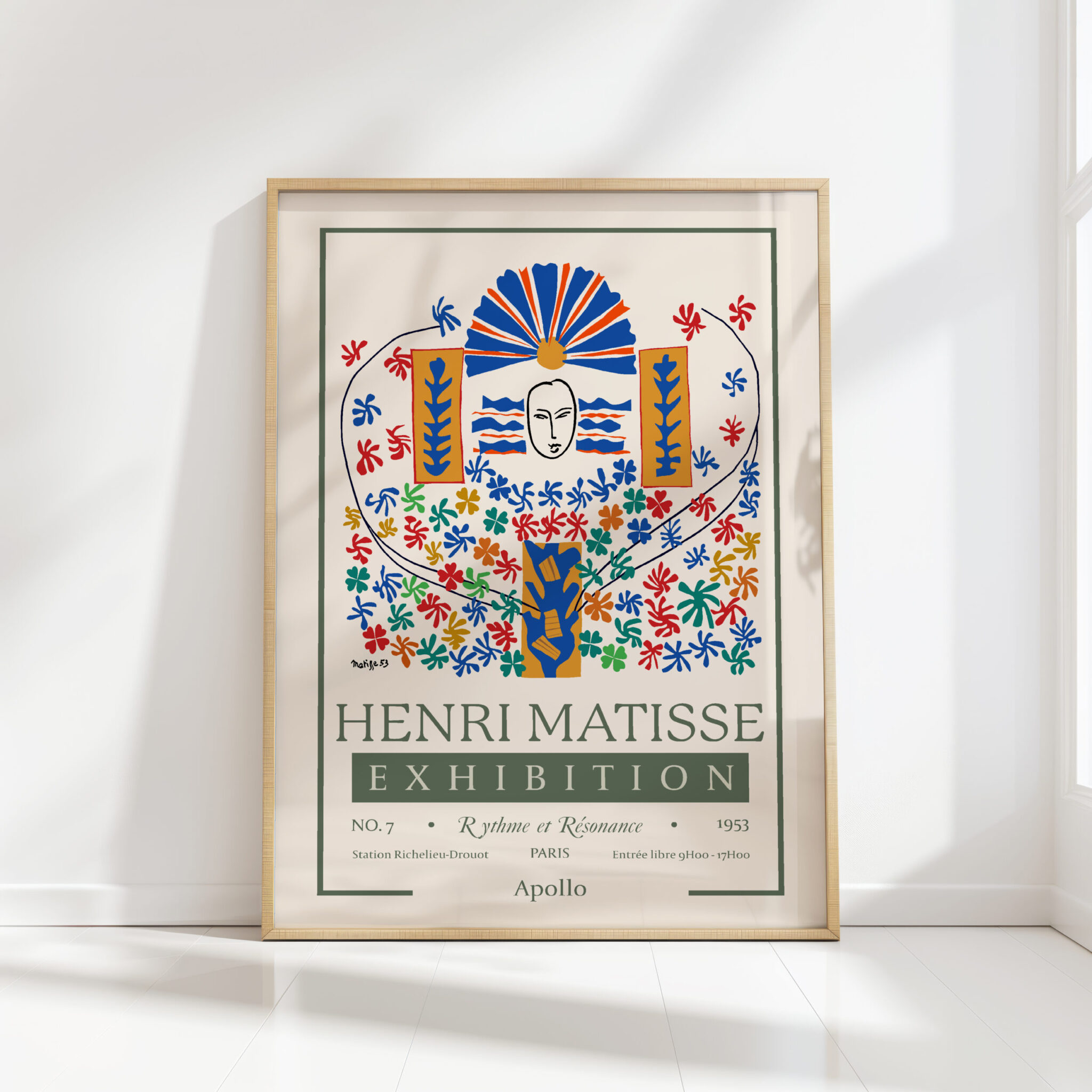 Abstract wall art prints