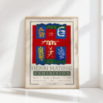 henri matisse print exhibition cut outs 1953