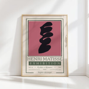 henri matisse print exhibition rythme et resonance 1947