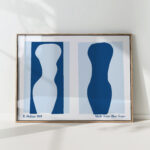 henri matisse print hite torso blue torso 1944