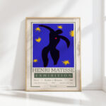 henri matisse print icarus 1943 exhibition poster 1