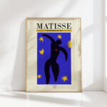henri matisse print icarus 1943 exhibition poster 2