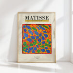 henri matisse print ivy in flower 1953 colorful artwork