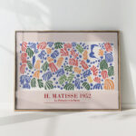 henri matisse print la perruche et la sirene