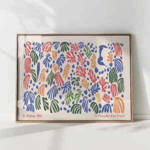 henri matisse print la perruche et la sirene 1952