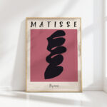 henri matisse print papercut artwork