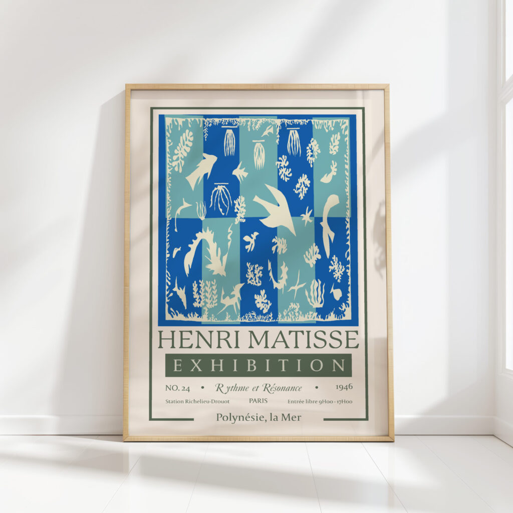 henri matisse print polynesie la mer 1946