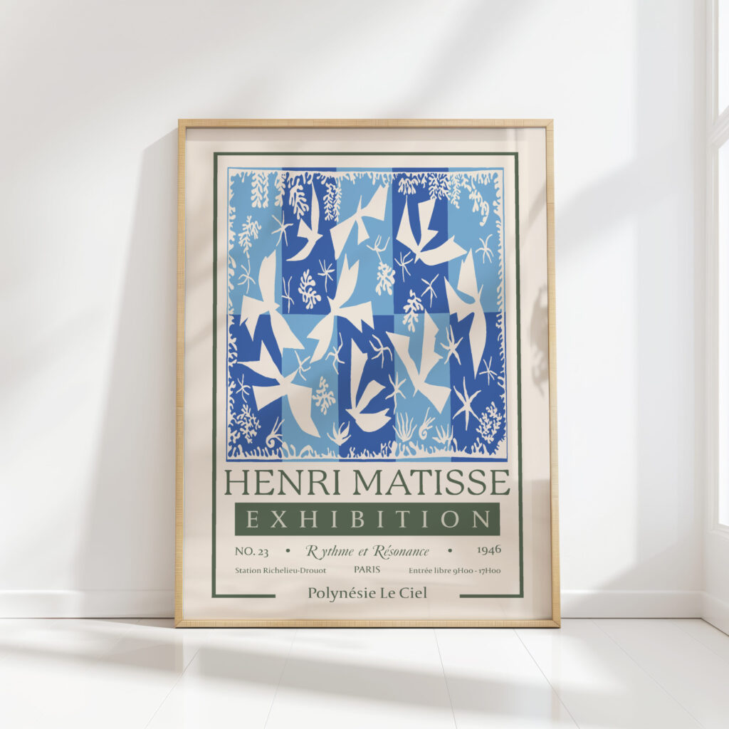 henri matisse print polynesie le ciel 1946