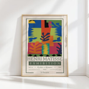 henri matisse print rythme et resonance 1950
