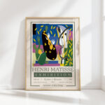 henri matisse print sorrow of the king colorful artwork